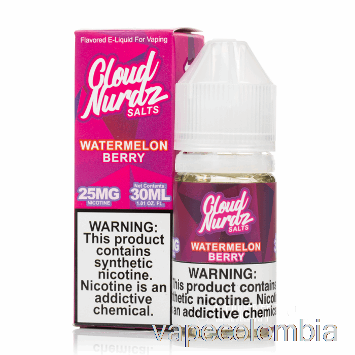 Vape Recargable Sandía Berry - Sales Nurdz Nube - 30ml 50mg